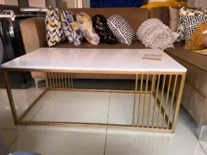 Coffee Table With Metal Frames