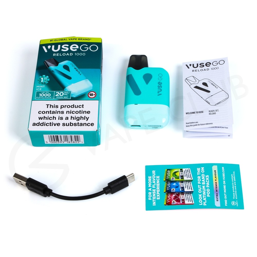 Vuse Go Reload Wklady Vuse Go Reload Device Kit Black Vapelit.de