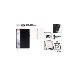 (100units) Beifa Sketchbook A4 12sheets/24pages A4 DE34-A4N