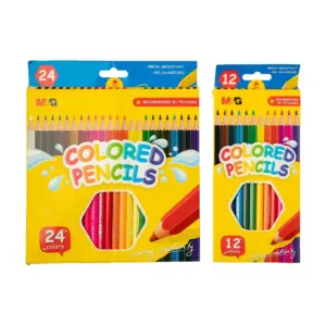 (120units) M&G Color Pencil 24 Colors 343D4