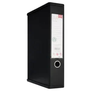 (120units) M&G PP file box A4 55mm black 94814