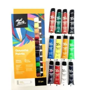 (120units) M&G gouache color tube 12s*12ml 97606