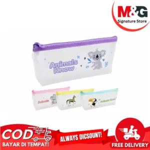 (120units) M&G pencil case animal planet 932CE