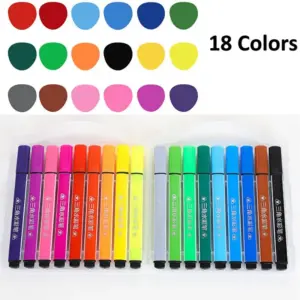 (120units) M&G washable felt pen 24 colors 901EY