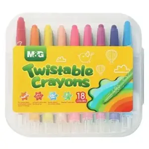 (100units) M&G twistable crayon 18s PP box 4333