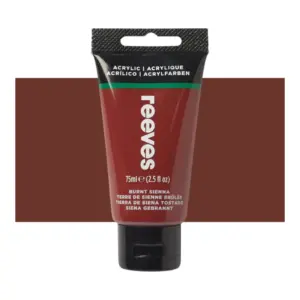 (120units) Beifa Acrylic Paint Burnt Sienna 75ml F110