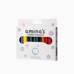 (120units) Beifa Jumbo crayon 12 colors DC112-B701