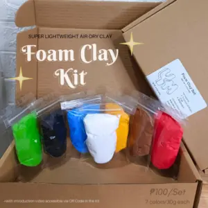 (120units) Beifa Modeling Clay 4 colors 30g Bottle DK1-4B