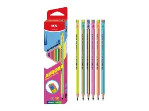 (120units) M&G 2B Pencil with eraser 309B5 (AURORA)