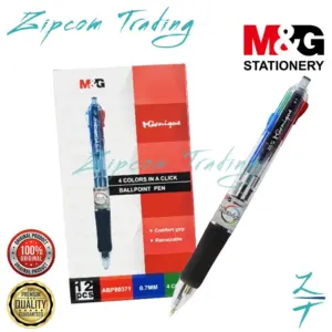 (360units) M&G 4 in 1 ballpen 0.7mm 80371 display