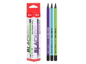 (120units) M&G BLACKOO HB HEX Wood Pencil 307H0