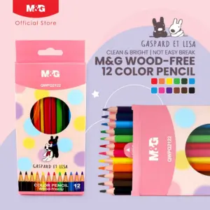 (240units) M&G Color Pencil Woodfree 12 Color Q2118