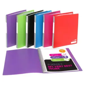 (200units) M&G Display Book 20 Pockets Assorted Colors 945J9