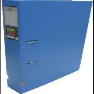 (120units) M&G PP file box A4 35mm blue 94813