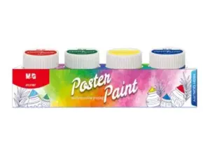 (60units) M&G Poster paint 4colors 100ml 976M7