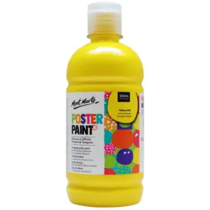 (60units) M&G Yellow poster paint 500ml APL976R044