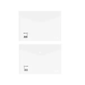 (100units) M&G document wallets-clear 929HR