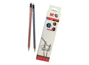 (120units) M&G triangular pencil HB + eraser 30971