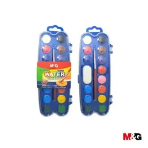 (120units) M&G water colors blocks 12 add 2C Small 976L3
